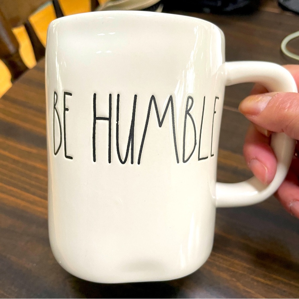 Rae Dunn "BE HUMBLE" Artisan Collection by Magenta Coffee Mug